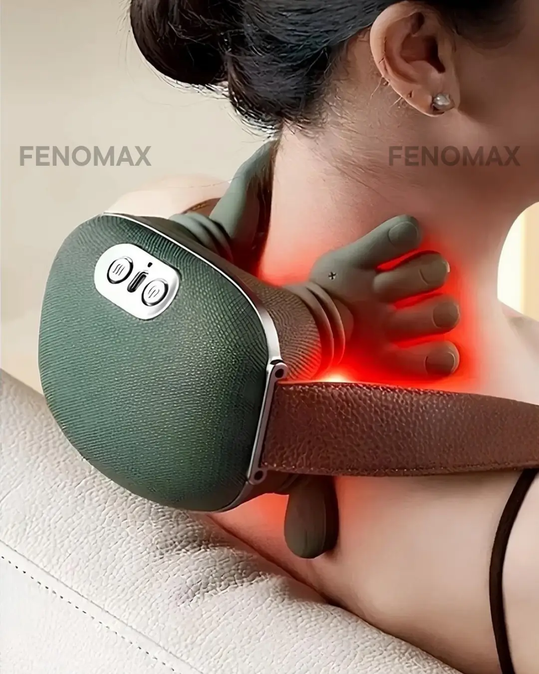 Fenomax Şarjlı Isıtmalı Yoğurmalı Masaj Aleti