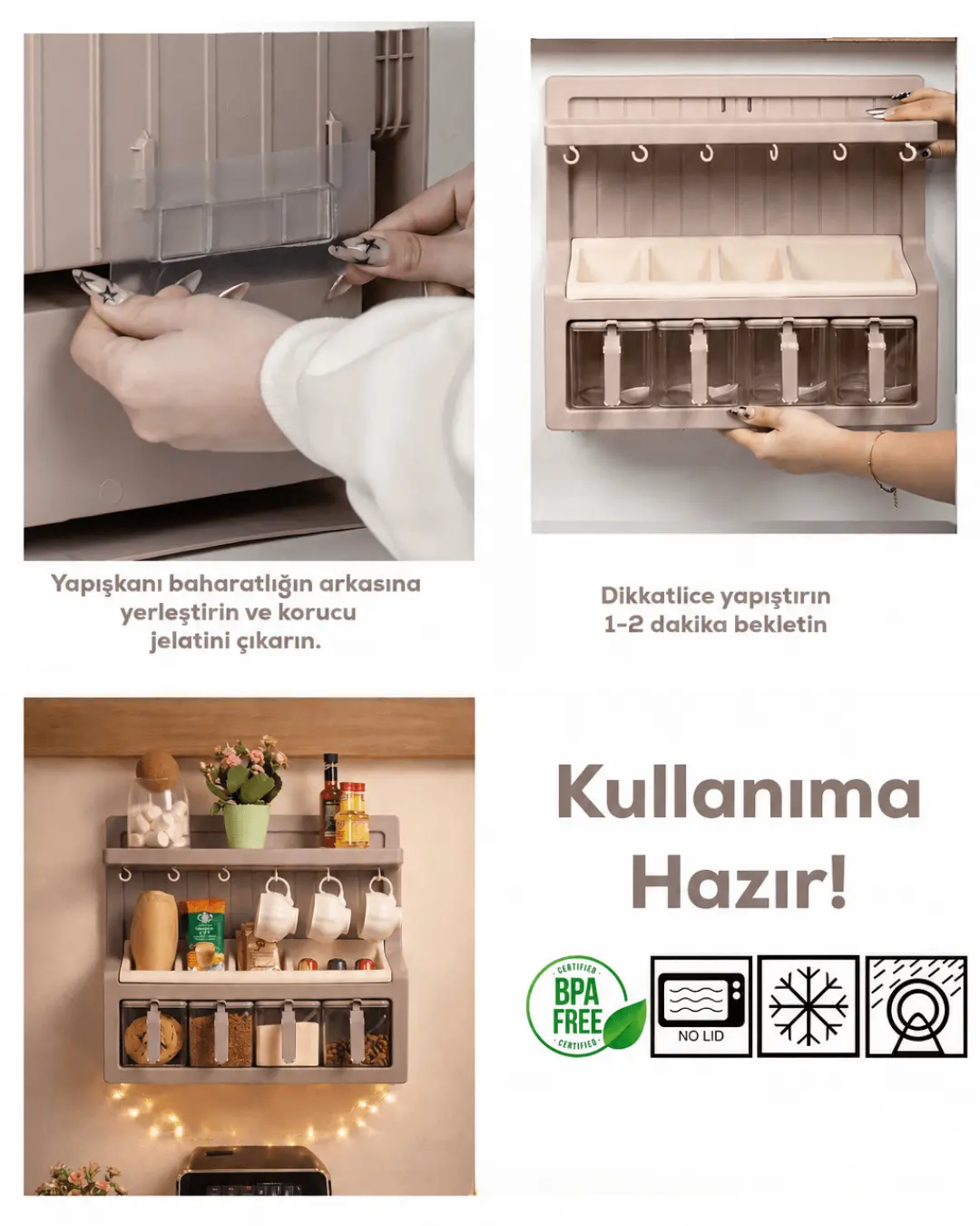 Standlı Kahve Köşesi Seti