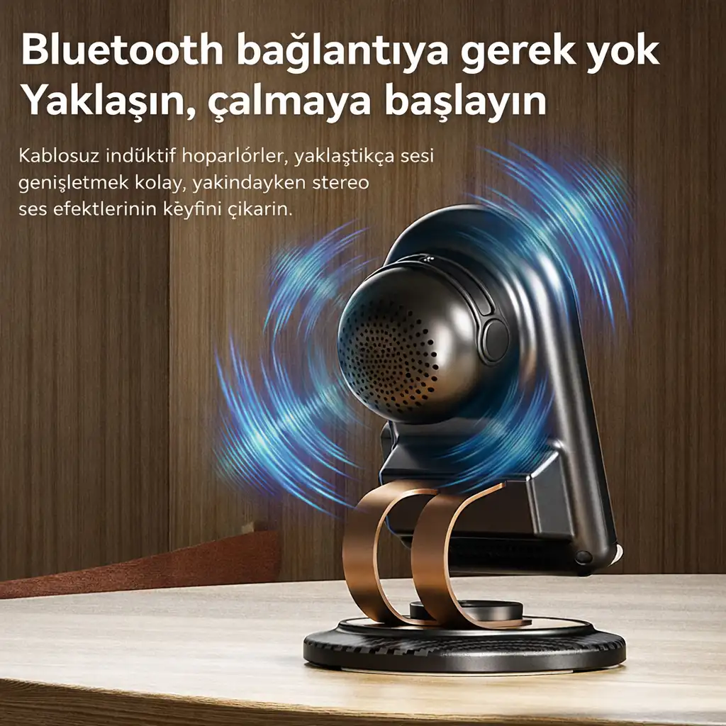 Hoparlörlü Telefon Standı - Görsel 3