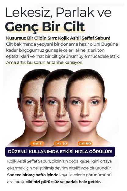 dermatox Kojik Asit Sabunu, Zerdeçal ve Kojik Asit Etkisi ile Leke Karşıtı, Kojik Asit Sabunu 100 Gr