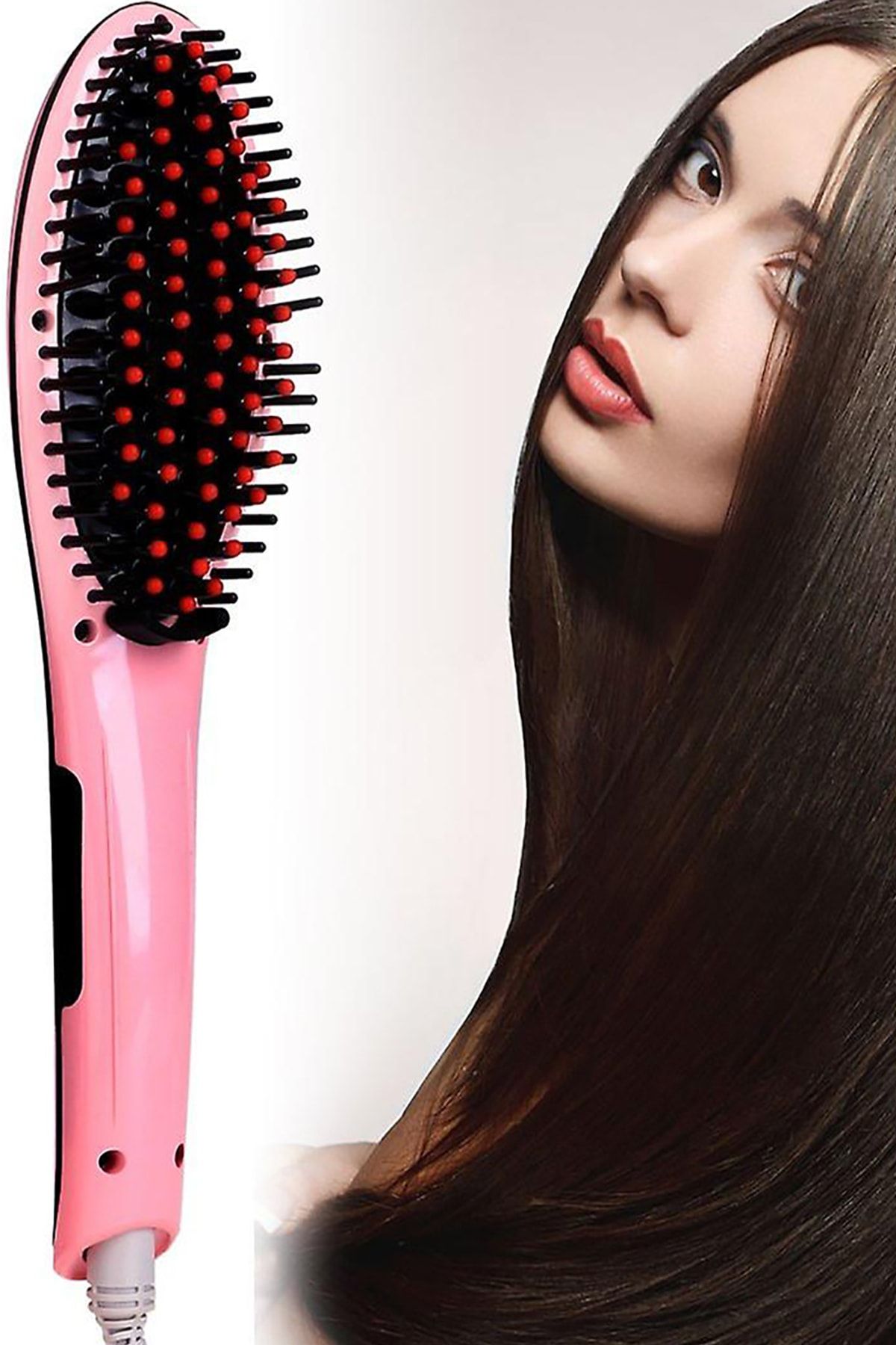 BAMBLOU Elektrikli Saç Düzleştirici Tarak Fast Hair Straightener